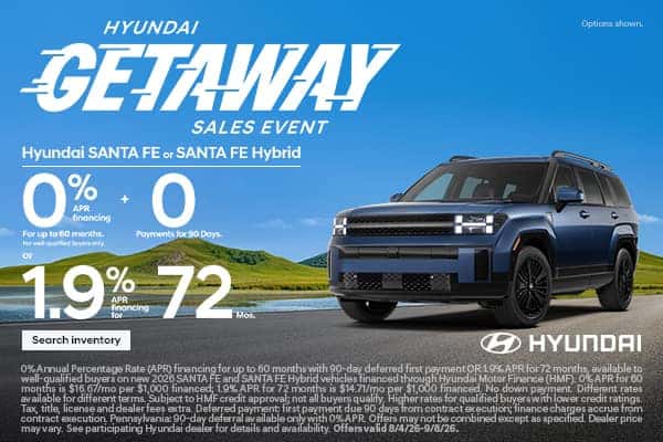 NEW 2026 HYUNDAI SANTA FE or SANTA FE HYBRID 