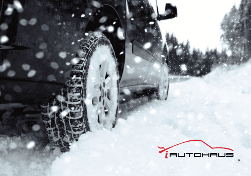Car Driving in Snow