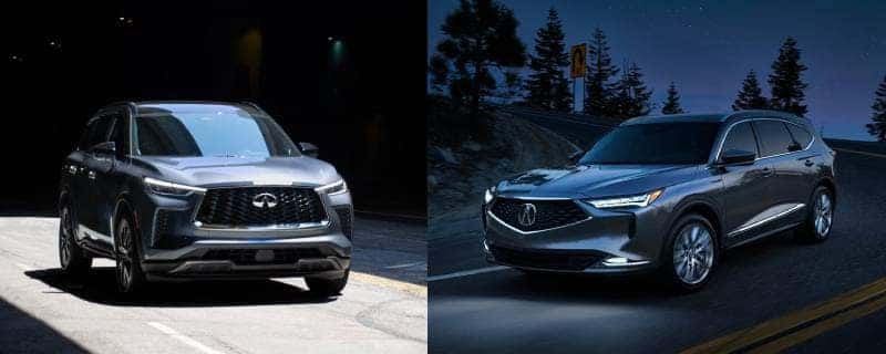 2024 INFINITI QX60 vs 2024 Acura MDX
