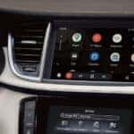 Infotainment system on the 2024 INFINITI QX50 with Android Auto