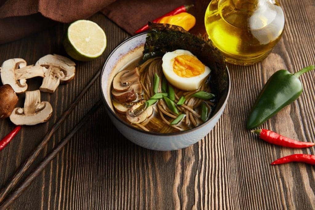 Bowl of ramen noodles