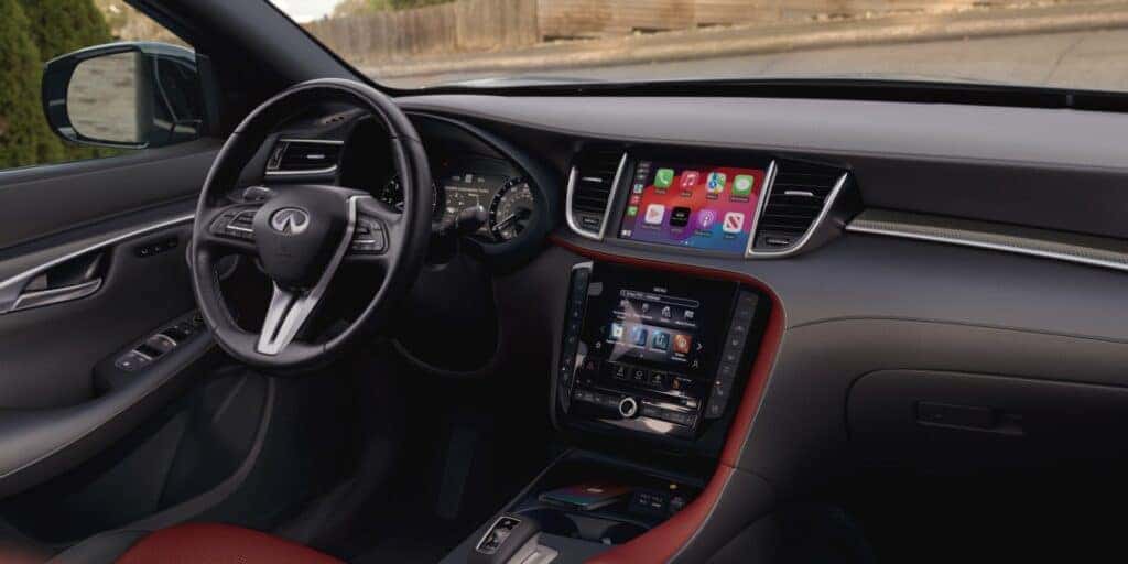 Interior of the 2025 INFINITI QX50