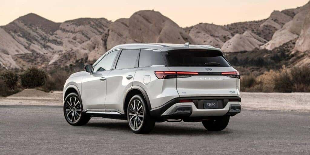 White 2025 INFINITI QX60