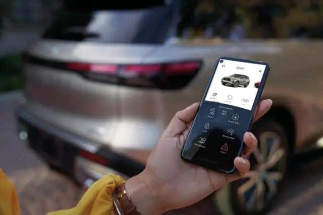 INFINITI virtual key