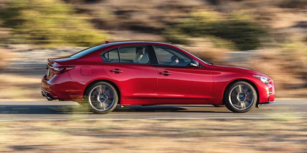 INFINITI Q50 Red Sport