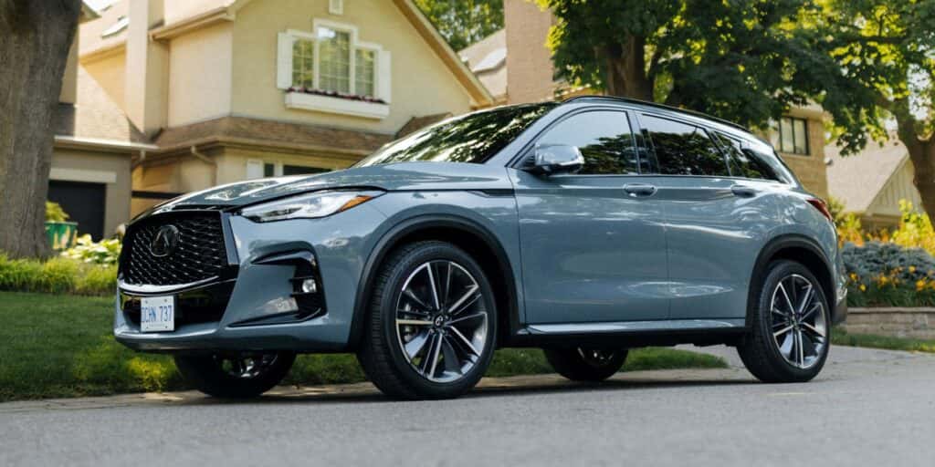 Blue 2025 INFINITI QX50