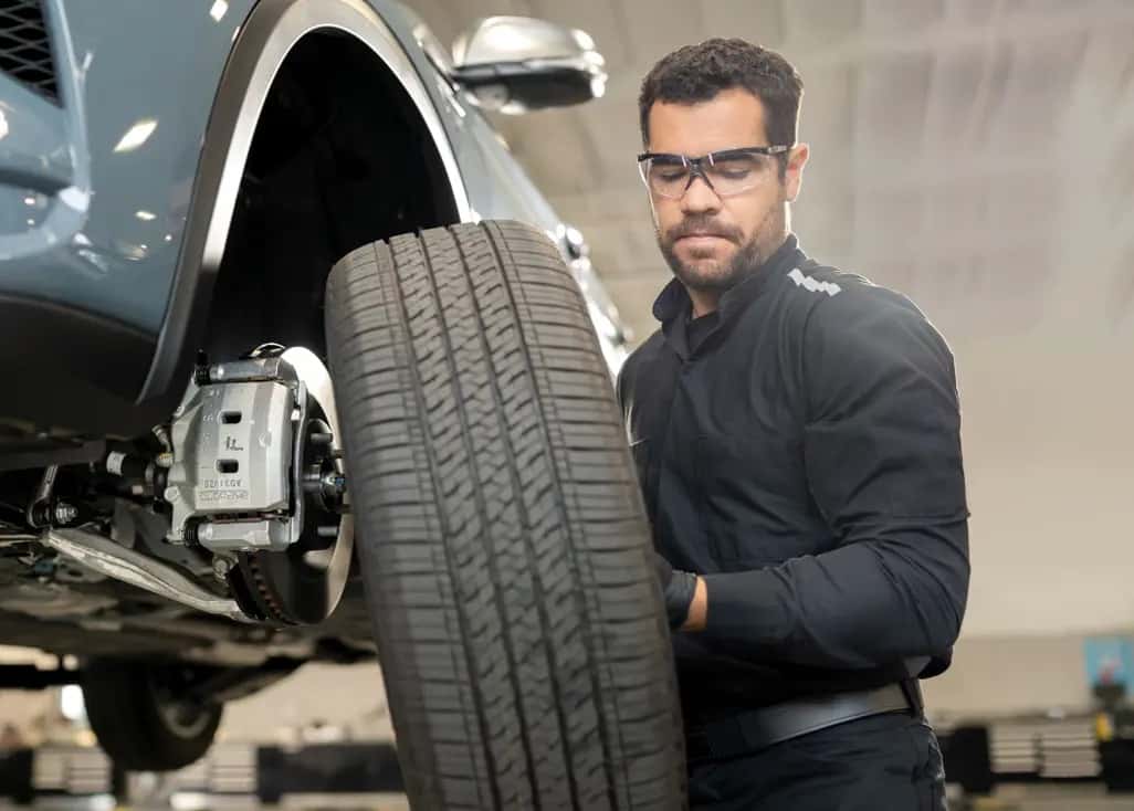 INFINITI tire service