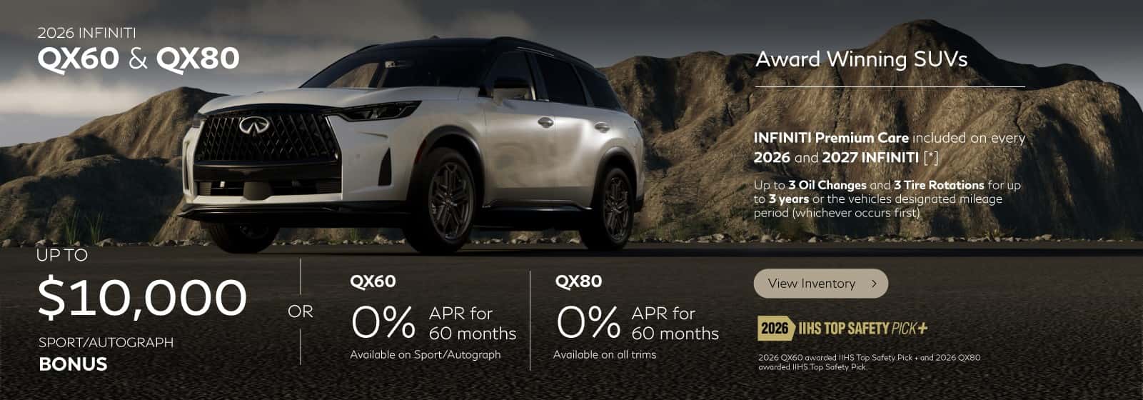 • SD 2026 QX60 and QX80 June