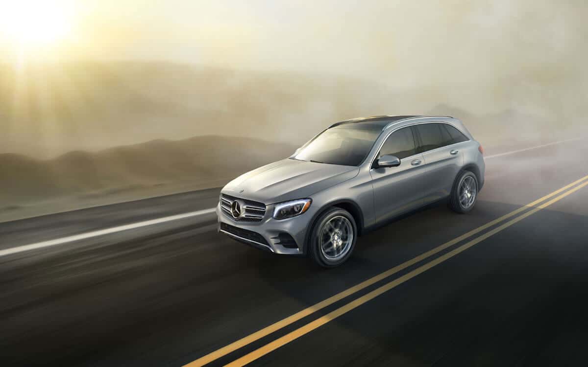 2017 GLC on highway