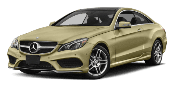 2017 Mercedes-Benz E-Class Coupe white background