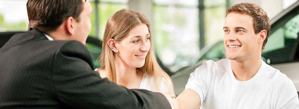 Couple Buying A Car