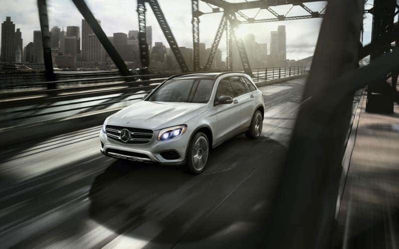 2018 Mercedes-Benz GLC on the road
