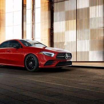 2019 MB A-Class Parked