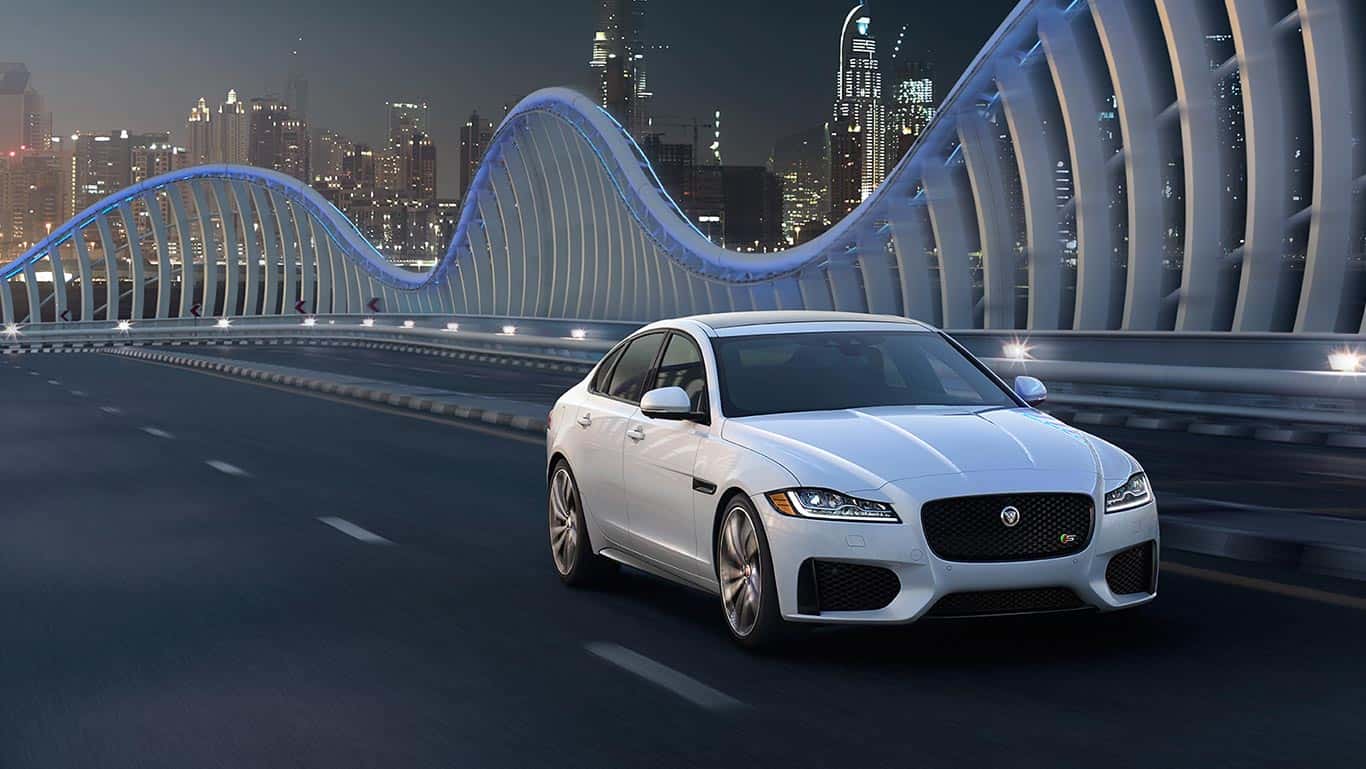 2017 Jaguar XF White Jaguar Darien