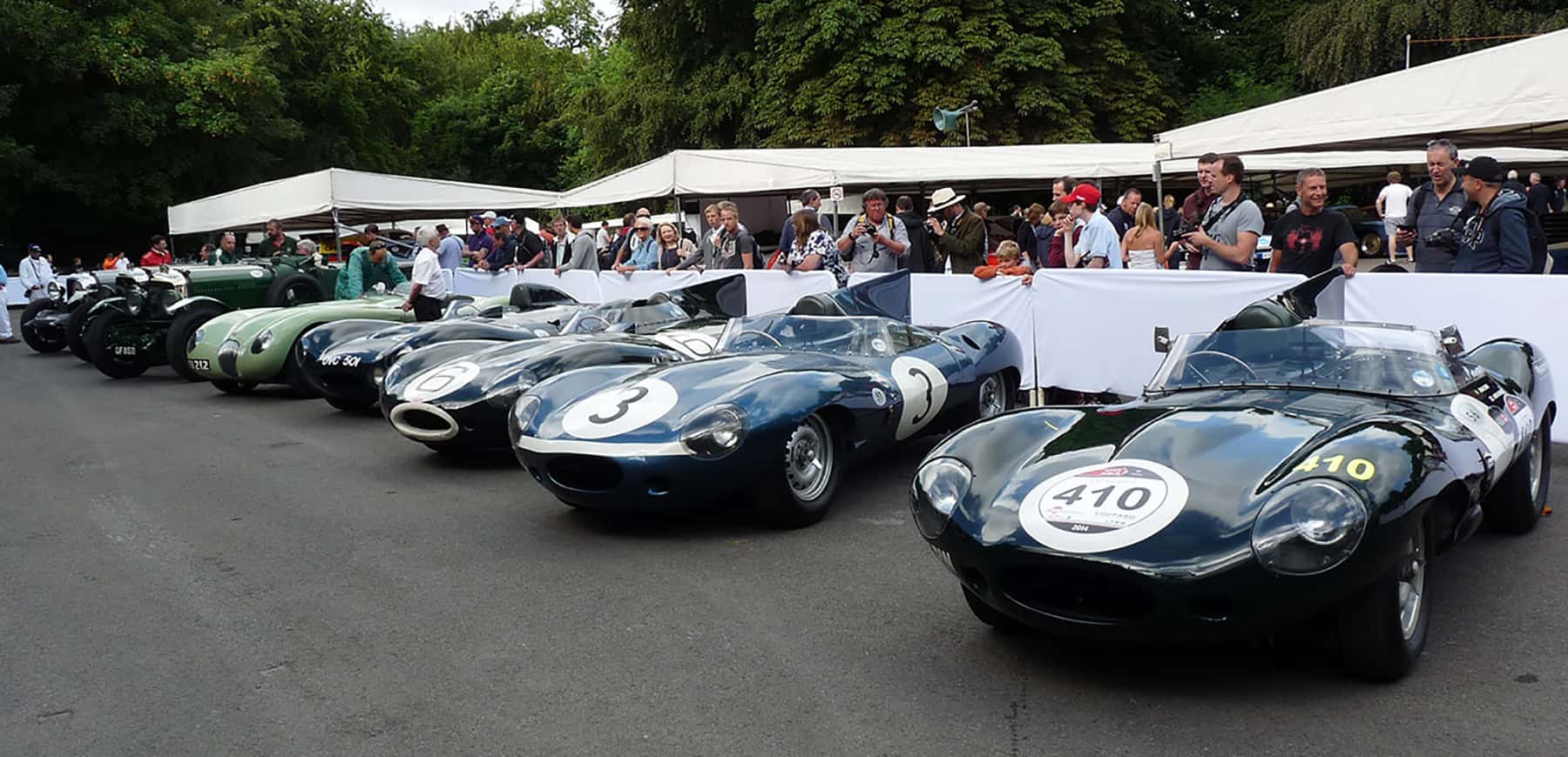 Jaguar Heritage Trust Line Up Jaguar Darien Certified PreOwned & Service