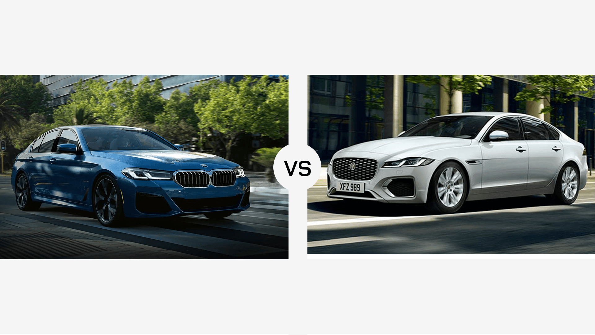 New BMW 5Series vs Jaguar XF  Auto Express