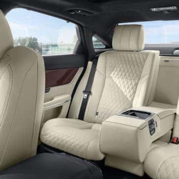 2018 Jaguar XJ rear seating