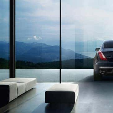 2018 Jaguar XJ rear view exterior