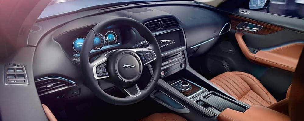 2019 Jaguar F Pace Interior Luxury Suv Features Ocean