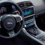 2019 Jaguar XE interior with view of dashboard