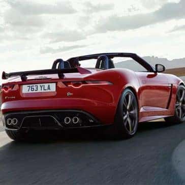 2020 Jaguar F-Type rear