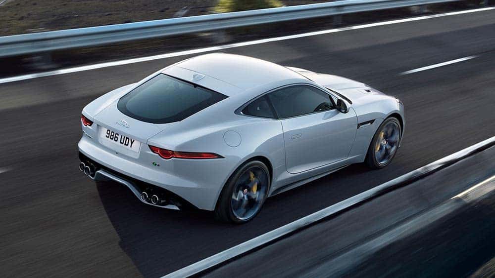 2019 Jaguar F-TYPE on the highway