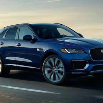 2019 Jaguar F-PACE highway drive
