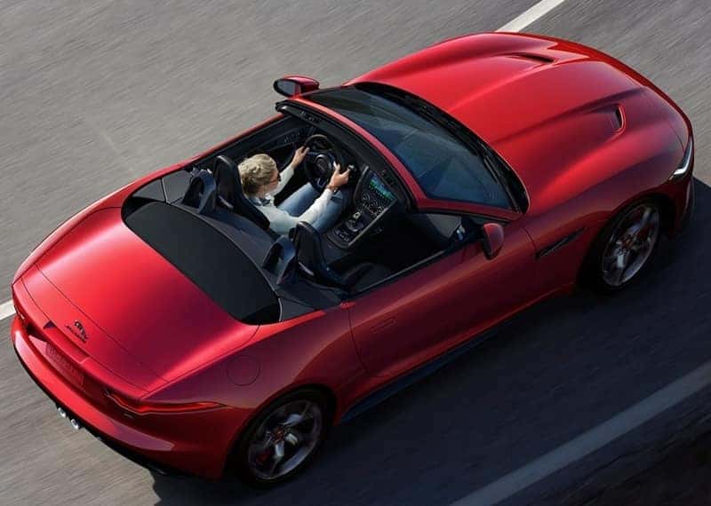 jaguar f type convertible interior