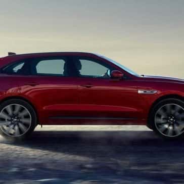 2018 Jaguar F-PACE side view