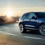 2019 jaguar f-pace on road