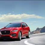 2017 Jaguar F-Pace curve