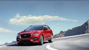 2017 Jaguar F-Pace curve