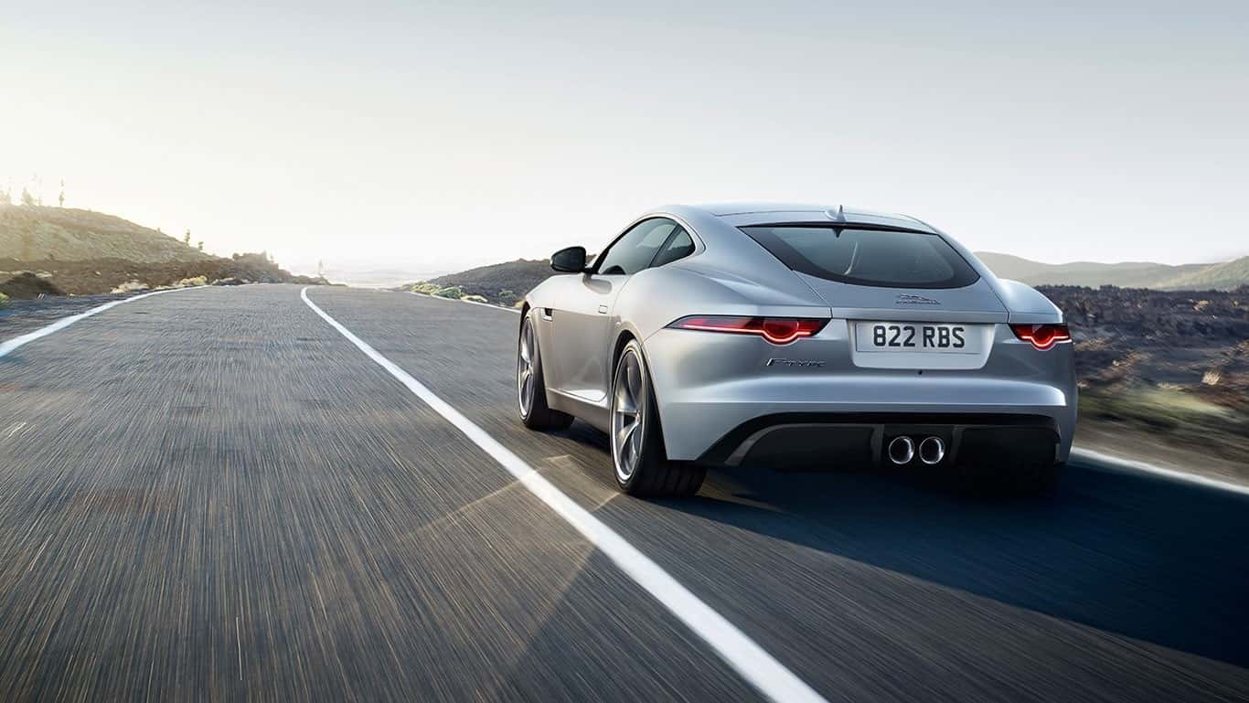 2018 Jaguar F-TYPE driving