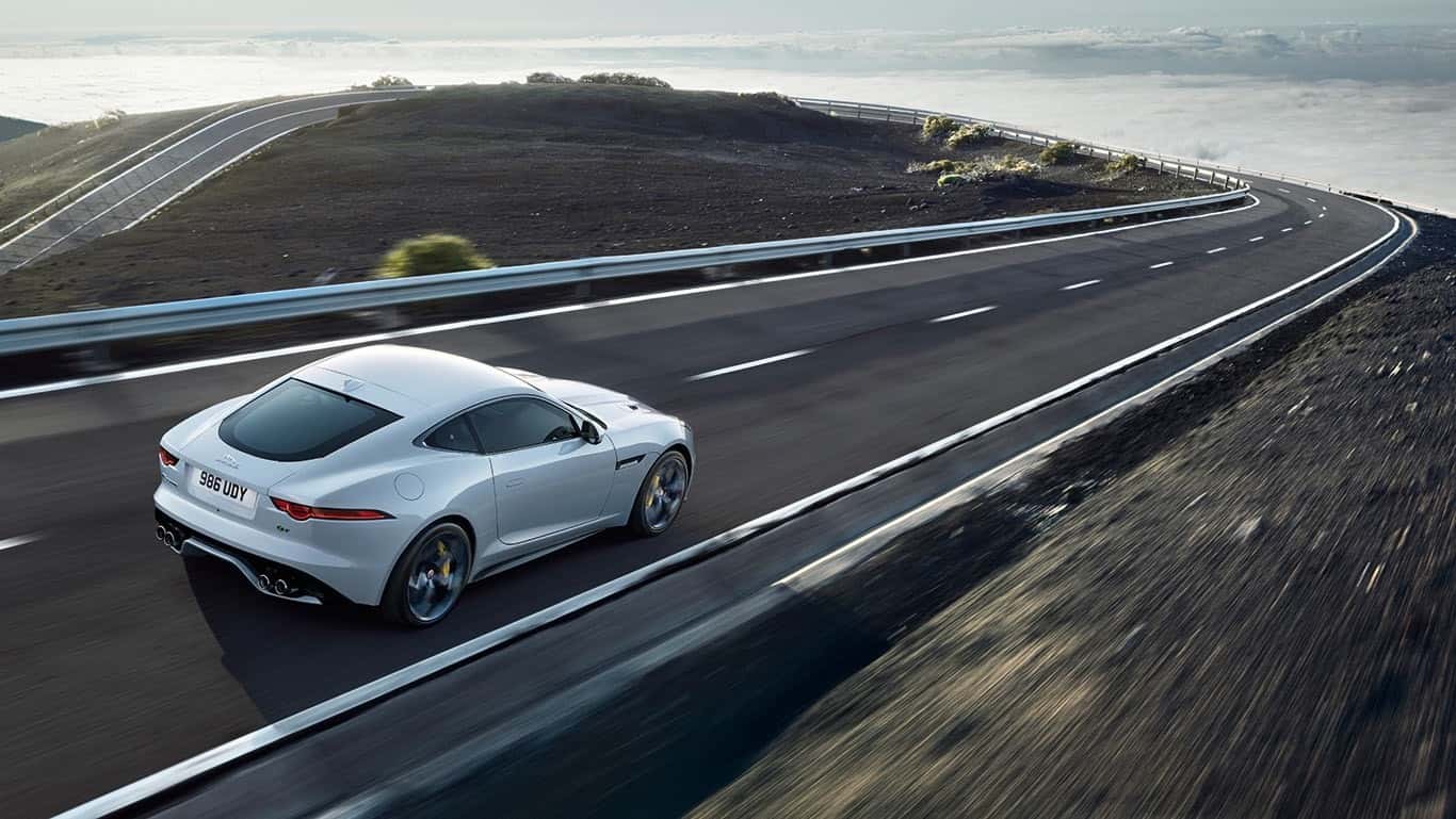 2018 Jaguar F-TYPE driving