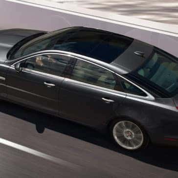 2018 Jaguar XJ Top driving view