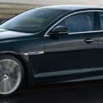 2018 Jaguar XJ Side Profile view driving