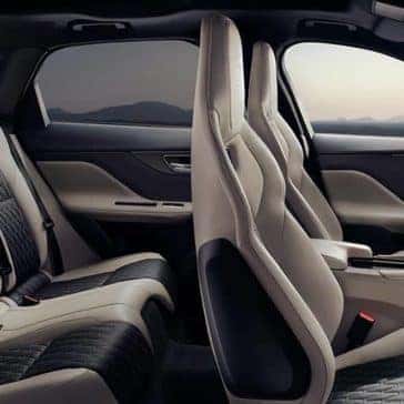 2019 Jaguar F-Pace side interior