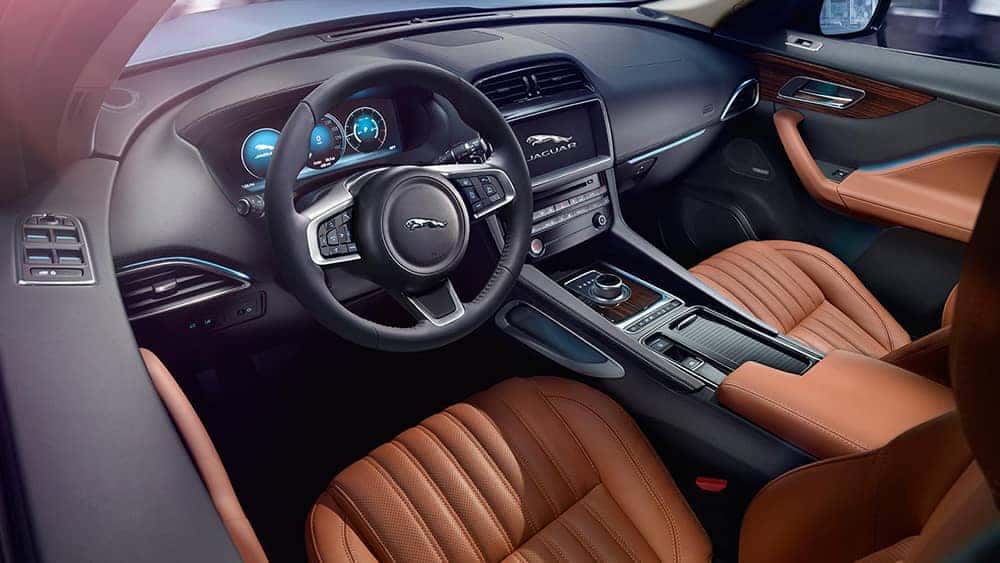 2019 Jaguar F-Pace steering wheel