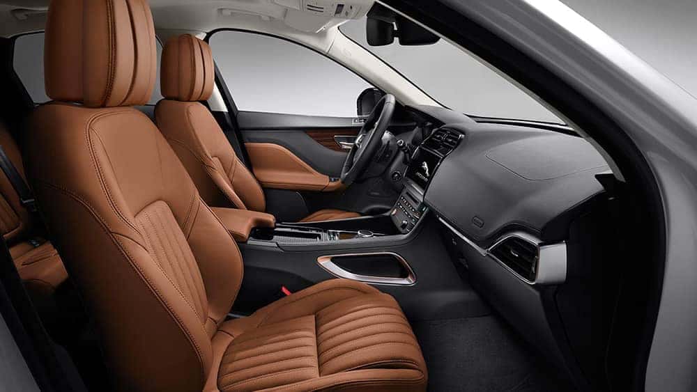 2019 Jaguar F-Pace front seating