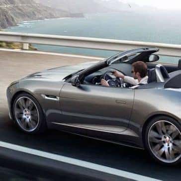 2019 Jaguar F-Type Convertible driving