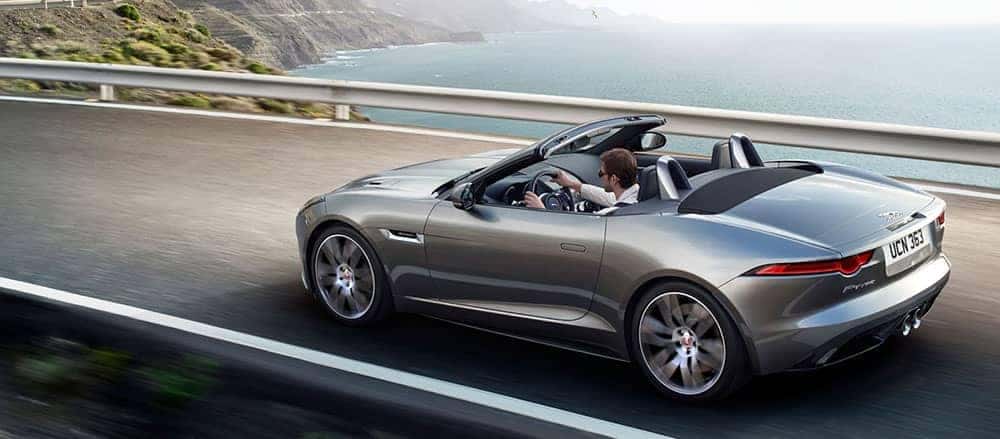 2019 Jaguar F-Type Convertible driving