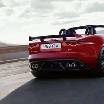 2019 Jaguar F-Type Convertible rear view