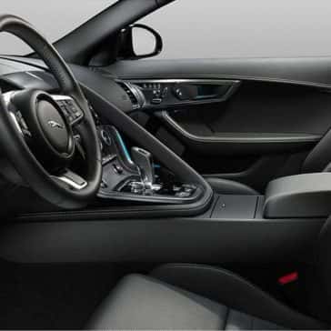 2019 Jaguar F-Type Convertible front interior