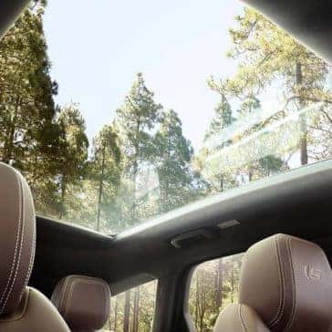 2019 Jaguar XF interior sunroof