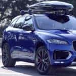 Jaguar F-Pace with roof storage accessory