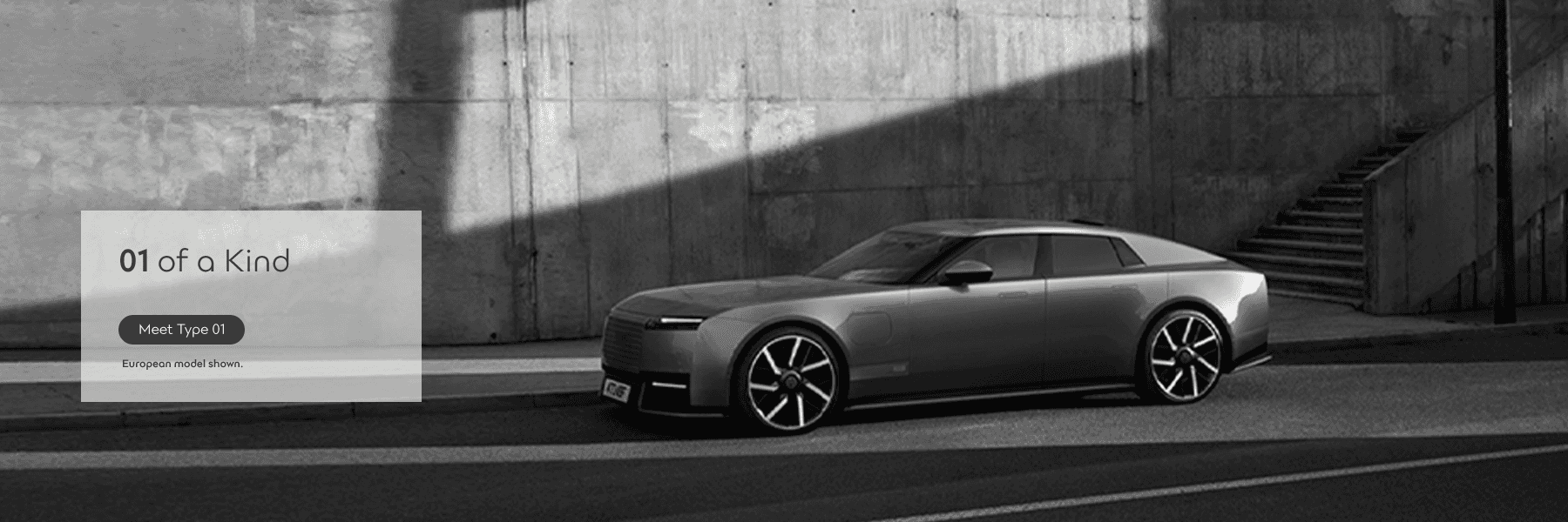 Jaguar Type 01 Vehicle