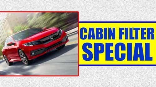 Honda Cabin Air Filter Special at Keenan Honda