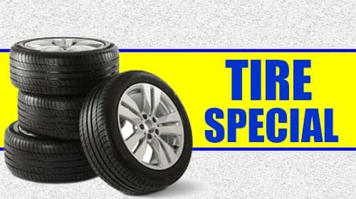 Keenan Honda Tire Special-save $100 off a set of 4 new tires ($50 off 2 new tires).
