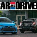 2019 Honda Civic Hatchback vs 2019 Toyota Corolla Hatchback
