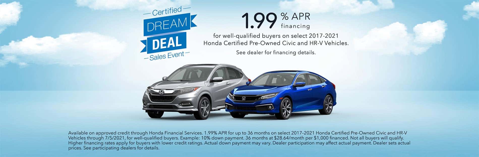 Honda Certified Pre-Owned Financing Offers at Keenan Honda